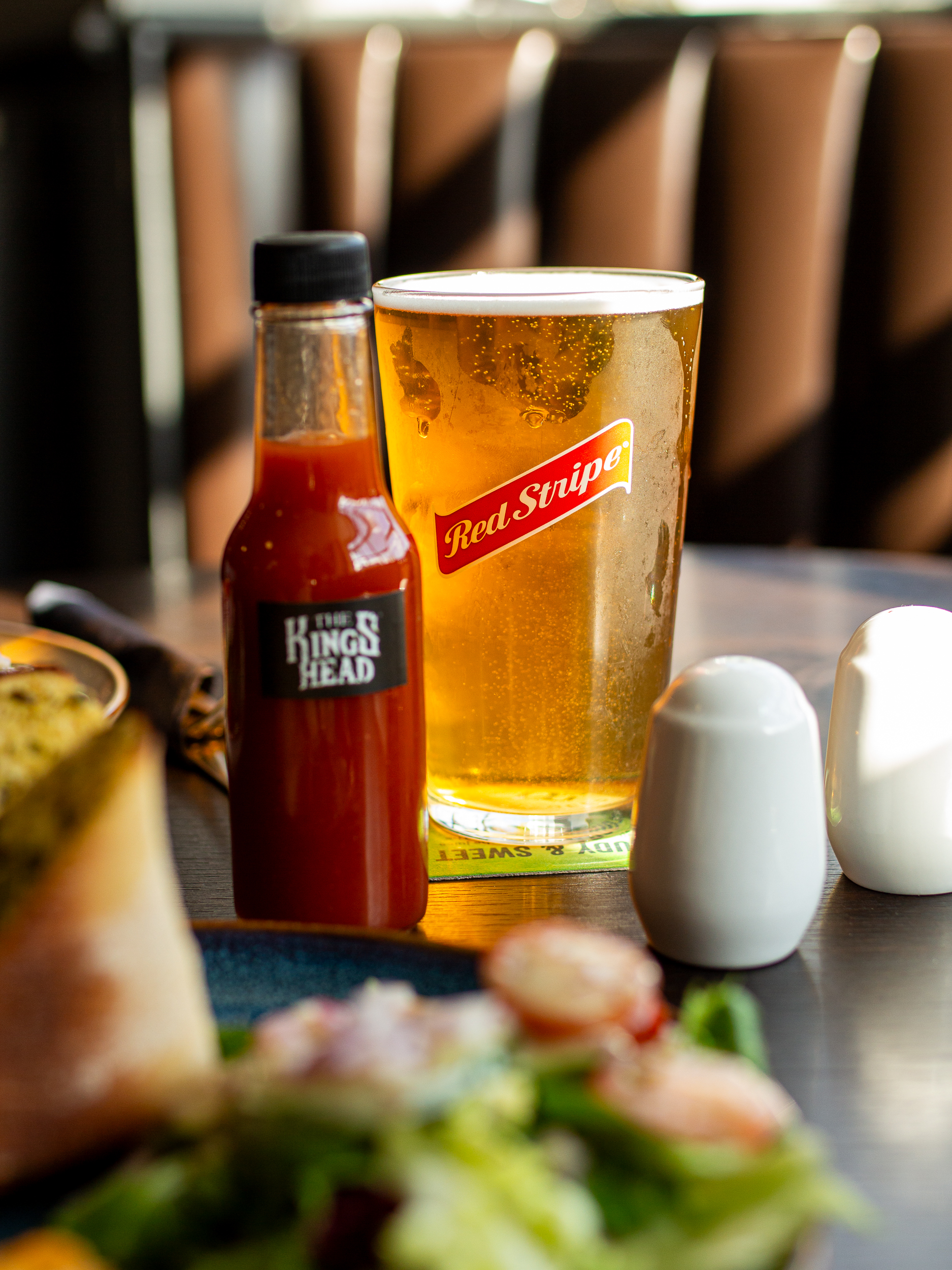 A meal at The Kings Head